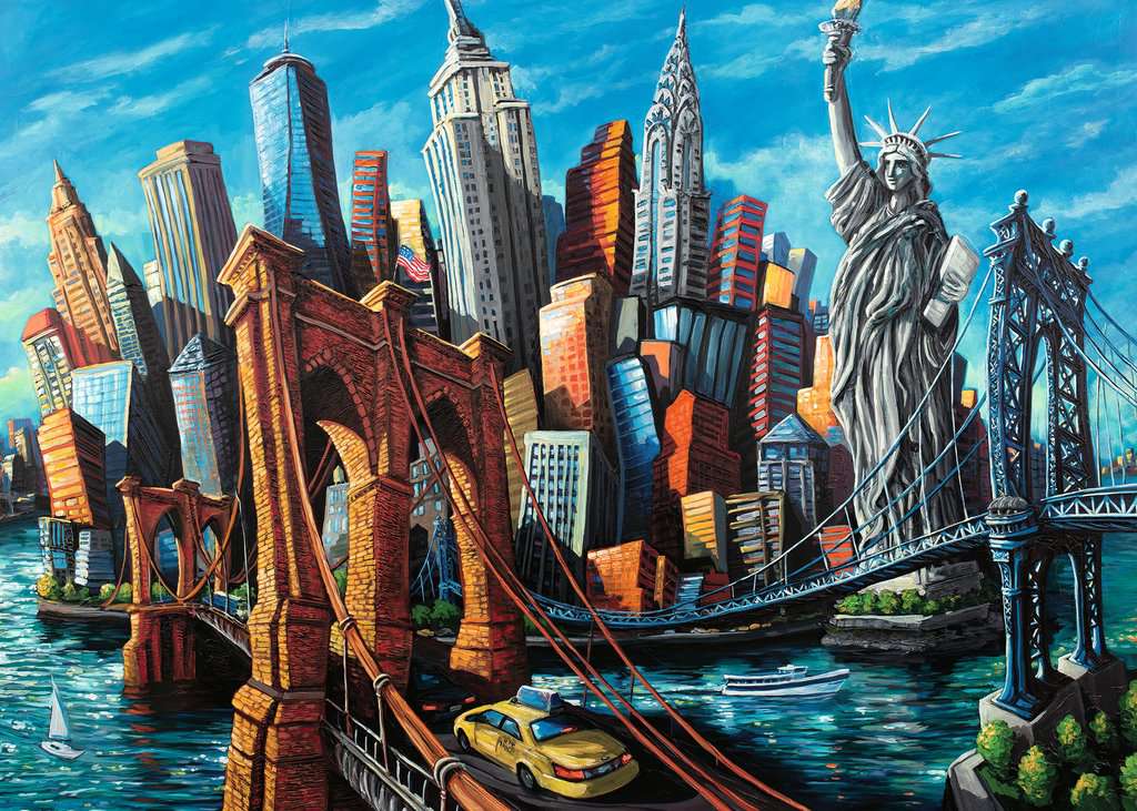 Ravensburger Jigsaw Puzzle : Welcome to New York 1000pc